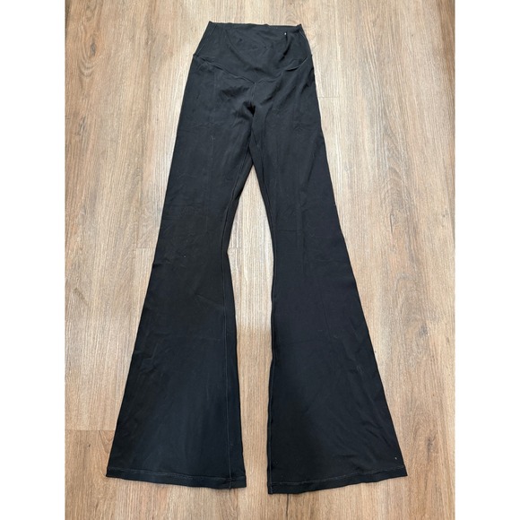 Aerie Offline Real Me Flare High Waisted Yoga Pants Leggings Black - M crossover - Picture 1 of 8